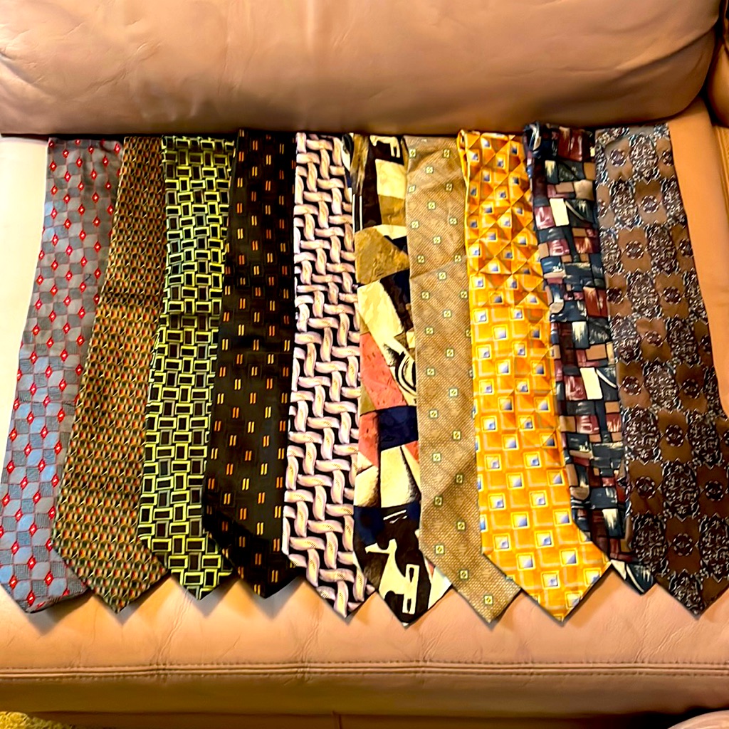 Pierre Cardin Geoffrey Beene And Other Brand Ties Set For Men